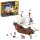 LEGO® 31109 Creator 3-in-1 Piratenschiff, Taverne oder Totenkopfinsel Spielset