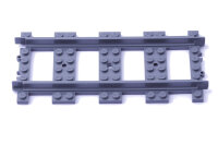 LEGO® Eisenbahn: 8x gerade, 8x gebogene Schienen RC
