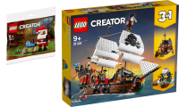 LEGO® Creator 2er Set: 30573 Weihnachtsmann + 31109...