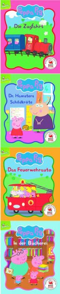 Mini-Bücher 4er Set Peppa Pig Geschichten 