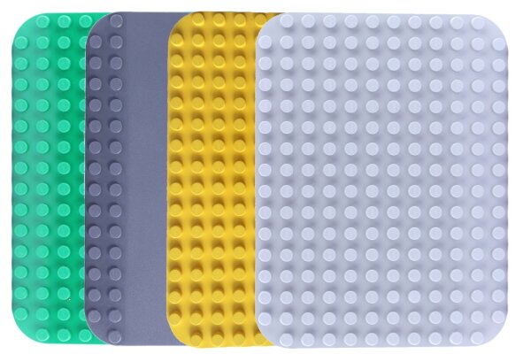 LEGO® DUPLO® Bauplatte 16x12 Noppen, flach, abgerundete Ecken (Farbe wählbar)