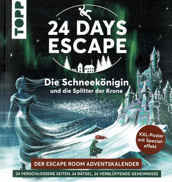 Topp Der Escape Room Adventskalender 24 Days Escape Die Schneek&ouml;nigin Splitter der Krone