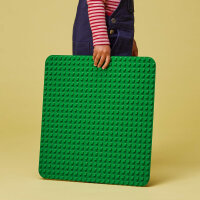 LEGO® 10980 DUPLO Bauplatte in Grün, Grundplatte für DUPLO Sets, Konstruktionsspielzeug für Kleinkinder