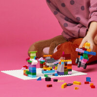 LEGO® 11026 Classic Weiße Bauplatte, quadratische Grundplatte mit 32x32 Noppen als Basis für LEGO® Sets, Konstruktionsspielzeug