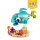 LEGO® 31128 Creator 3-in-1 Delfin und Schildkröte, Seepferdchen, Fisch, Meerestieren-Figuren, Spielzeug zum Bauen