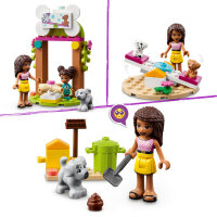 LEGO® 41698 Friends Tierspielplatz, Spielset mit Tieren, Rutsche und Andrea, Spielzeug für Mädchen und Jungen ab 5 Jahre, Geburtstagsgeschenk
