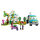 LEGO® 41707 Friends Baumpflanzungsfahrzeug, Blumengarten-Spielzeug für Mädchen und Jungen mit Spielzeugauto und Tierfiguren, von Natur inspiriertes Set