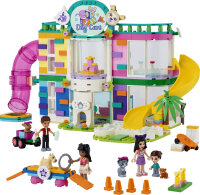 LEGO® 41718 Friends Tiertagesstätte, Heartlake City Spielset mit Tier-Figuren und 3 Mini-Puppen, Spielzeug für Mädchen und Jungen ab 7 Jahre