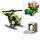 LEGO® 76944 Jurassic World T. Rex Ausbruch, Set mit Dino-Figur, Hubschrauber, Flughafen und Spielzeugauto, Dinosaurier-Spielzeug ab 4 Jahre