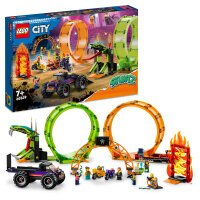 LEGO® 60339 City Stuntz Stuntshow-Doppellooping Set,...