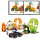 LEGO&reg; 60339 City Stuntz Stuntshow-Doppellooping Set, inkl. Rampe, Monstertruck, 2x Motorrad und 7 Minifiguren, Spielzeug f&uuml;r Kinder ab 7 Jahre