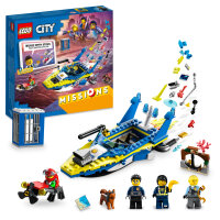 LEGO® 60355 City Detektivmissionen der Wasserpolizei,...