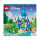 LEGO® 43206 Disney Princess Cinderellas Schloss Spielzeug zum Bauen mit 3 Mini-Puppen, Puppenhaus inkl. Prinzessin Cinderella