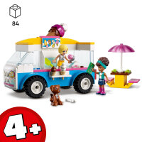 LEGO&reg; 41715 Friends Eiswagen Spielzeug f&uuml;r den Sommer mit Fahrzeug und Mini-Puppe Andrea, Set f&uuml;r Kinder ab 4 Jahre