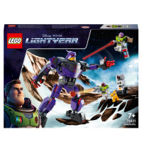 LEGO® 76831 Disney and Pixar’s Lightyear Duell mit Zurg Weltraum-Spielzeug zum Bauen ab 7 Jahre, mit Mech-Action-Figur und Buzz-Minifigur