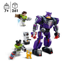LEGO® 76831 Disney and Pixar’s Lightyear Duell mit Zurg Weltraum-Spielzeug zum Bauen ab 7 Jahre, mit Mech-Action-Figur und Buzz-Minifigur