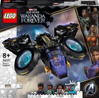 LEGO® Marvel Super Heroes 3er Set: 76211 Shuris Sonnenvogel + 76212 Shuris Labor + 76213 König Namors Thronsaal