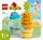 LEGO® 10981 DUPLO My First Wachsende Karotte, Ostergeschenk für Kleinkinder, Osterdeko Stapelspielzeug für Babys ab 1,5 Jahren mit 4 Gemüse-Steinen, Lern-Spielzeug ins Osterkörbchen