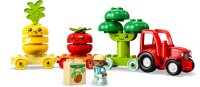 LEGO® 10982 DUPLO My First Obst- und Gemüse-Traktor, Ostergeschenk Spielzeug zum Osterbasteln, Sortieren und Stapeln für Babys und Kleinkinder im Alter ab 1,5 Jahren, Lernspielzeug zu Ostern 2023