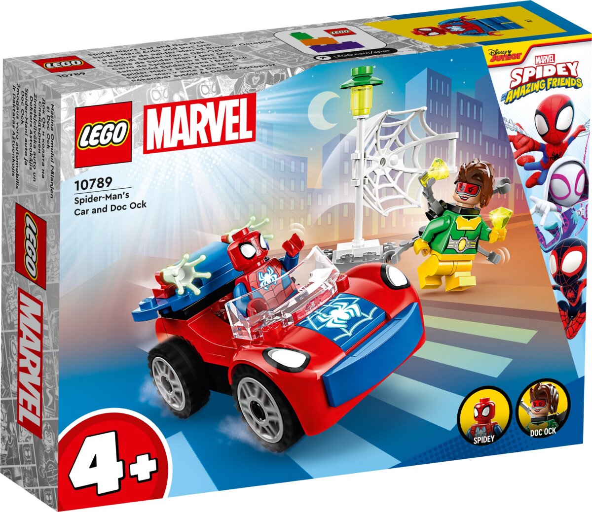 Image of 10789 Marvel Spidey und seine Super-Freunde Spider-Mans Auto und Doc Ock, Konstruktionsspielzeug
