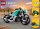 LEGO® 31135 Creator 3in1 Oldtimer Motorrad Set, klassisches Motorrad-Spielzeug vom Straßenmotorrad zum Dragster Auto, Fahrzeug-Bauspielzeug für Kinder, Jungen und Mädchen