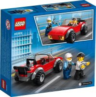 LEGO® 60392 City Polizei Verfolgungsjagd mit Polizei-Motorrad Set, Rennauto-Spielzeug mit Polizisten Minifigur für Kinder ab 5 Jahren