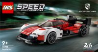 LEGO® 76916 Speed Champions Porsche 963, Modellauto-Bausatz, Rennfahrzeug Spielzeug für Kinder, 2023 Sammelset mit Fahrer-Minifigur