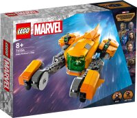 LEGO® 76254 Marvel Baby Rockets Schiff, Guardians of the Galaxy Volume 3 Bau-Spielzeug für Kinder mit Superhelden-Minifigur und Raumschiff, Weltraum-Set