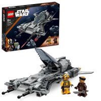 LEGO® 75346 Star Wars Snubfighter der Piraten Set, The Mandalorian Staffel 3 Spielzeug zum Bauen mit Starfighter Modell, Pilot und Vane Minifiguren, Sammelstück Geschenk für Kinder