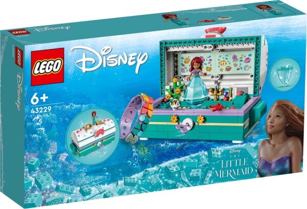 LEGO® & Disney Arielles Schatztruhe (43229); Bau- und Spielset (370 Teile)