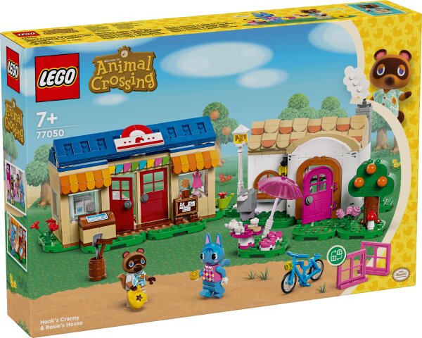 LEGO® Animal Crossing™ Nooks Laden und Sophies Haus (77050)