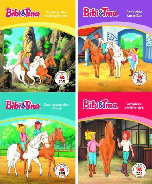 Minibücher Mini-Büchlein Paw Patrol, Peppa Pig, Bibi & Tina und Leo Lausemaus
