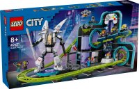 LEGO® City Achterbahn mit Roboter-Mech (60421); Spielzeug