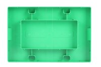 LEGO® DUPLO® Bauplatte Spezialplatte grün 12x8 Noppen mit hohen Kanten